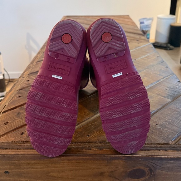 Hunter Metallic Pink Rain Boots - Picture 3 of 3